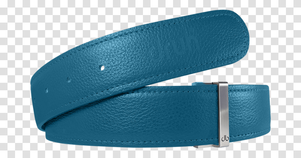 Aqua Full Grain Textured Leather Belt Belt, Canvas, Strap, Buckle, Accessories Transparent Png