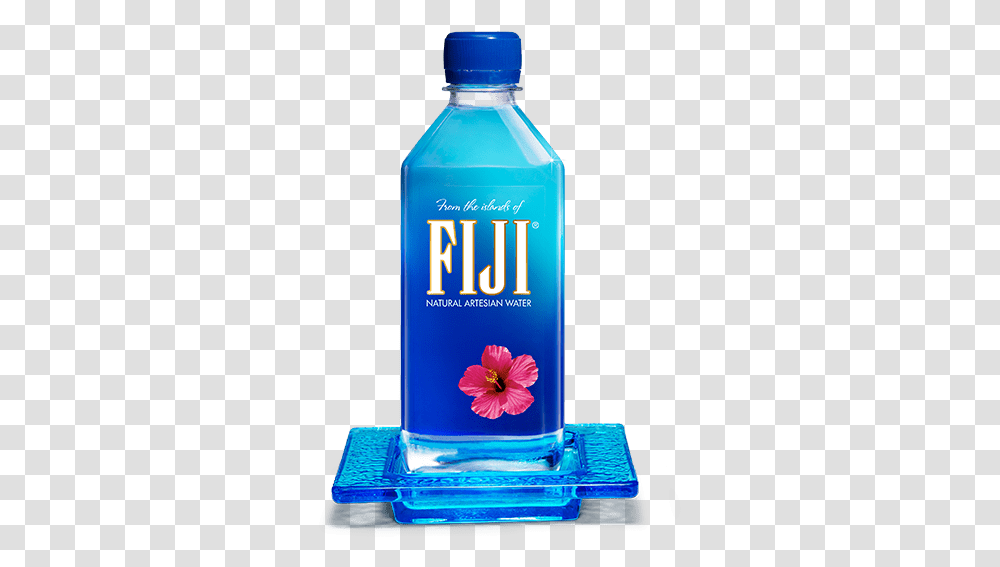 Aqua Glass Water Bottle Coaster Fiji Water Bottle, Liquor, Alcohol, Beverage, Drink Transparent Png
