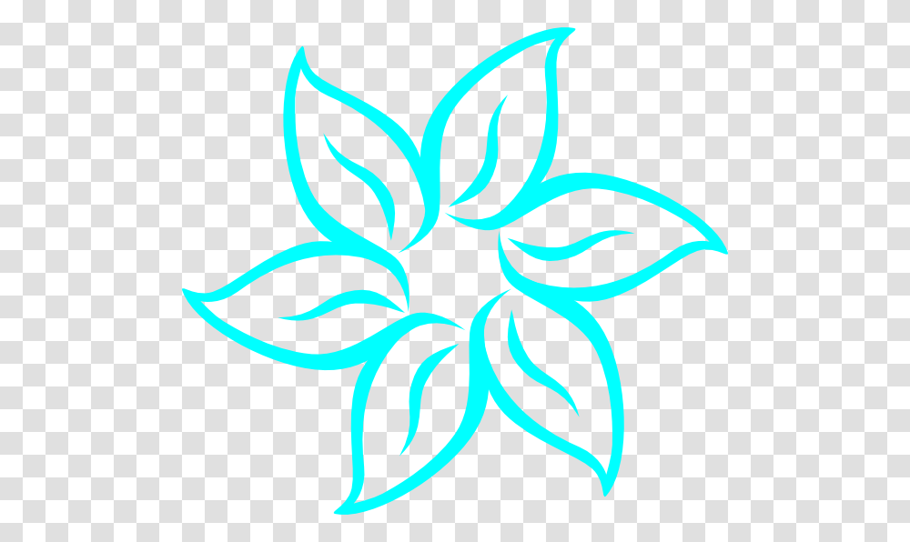 Aqua Lotus Flower Clip Art Vector Online Royalty Free Aqua Flower Clipart, Logo, Trademark Transparent Png