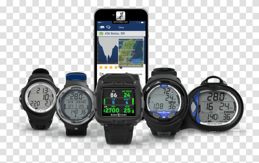 Aqua Lung Aqua Lung, Wristwatch, Digital Watch, Mobile Phone, Electronics Transparent Png