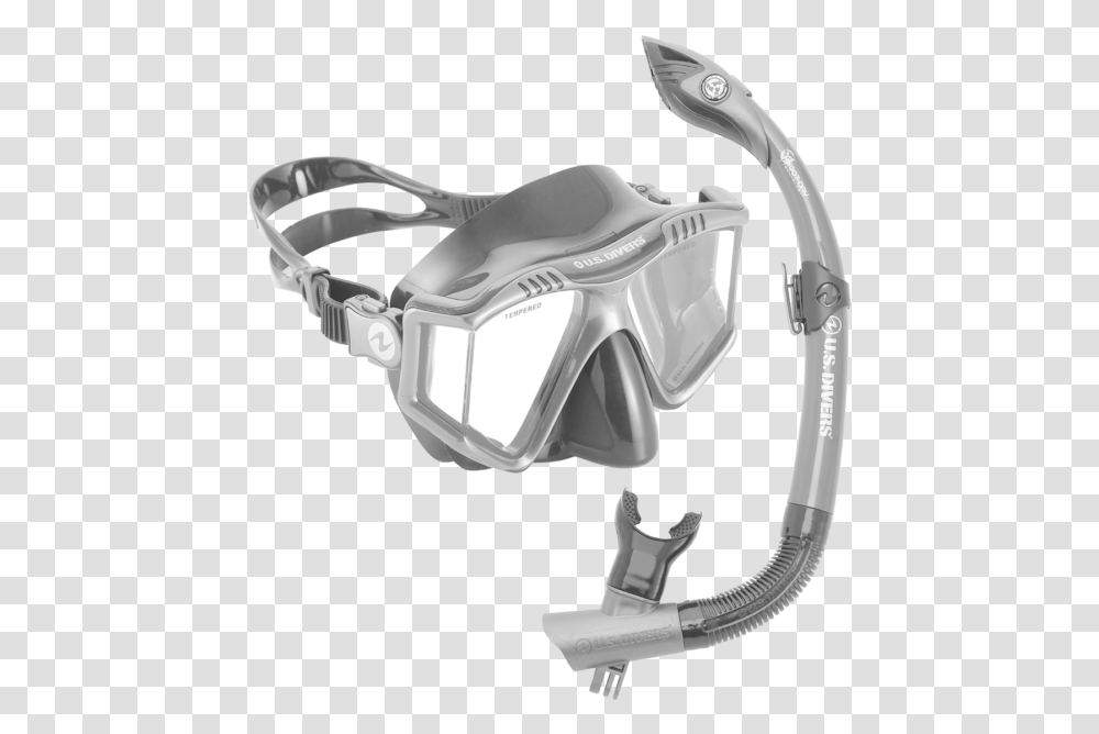 Aqua Lung Sport Prism Snorkel Set, Goggles, Accessories, Accessory, Sink Faucet Transparent Png