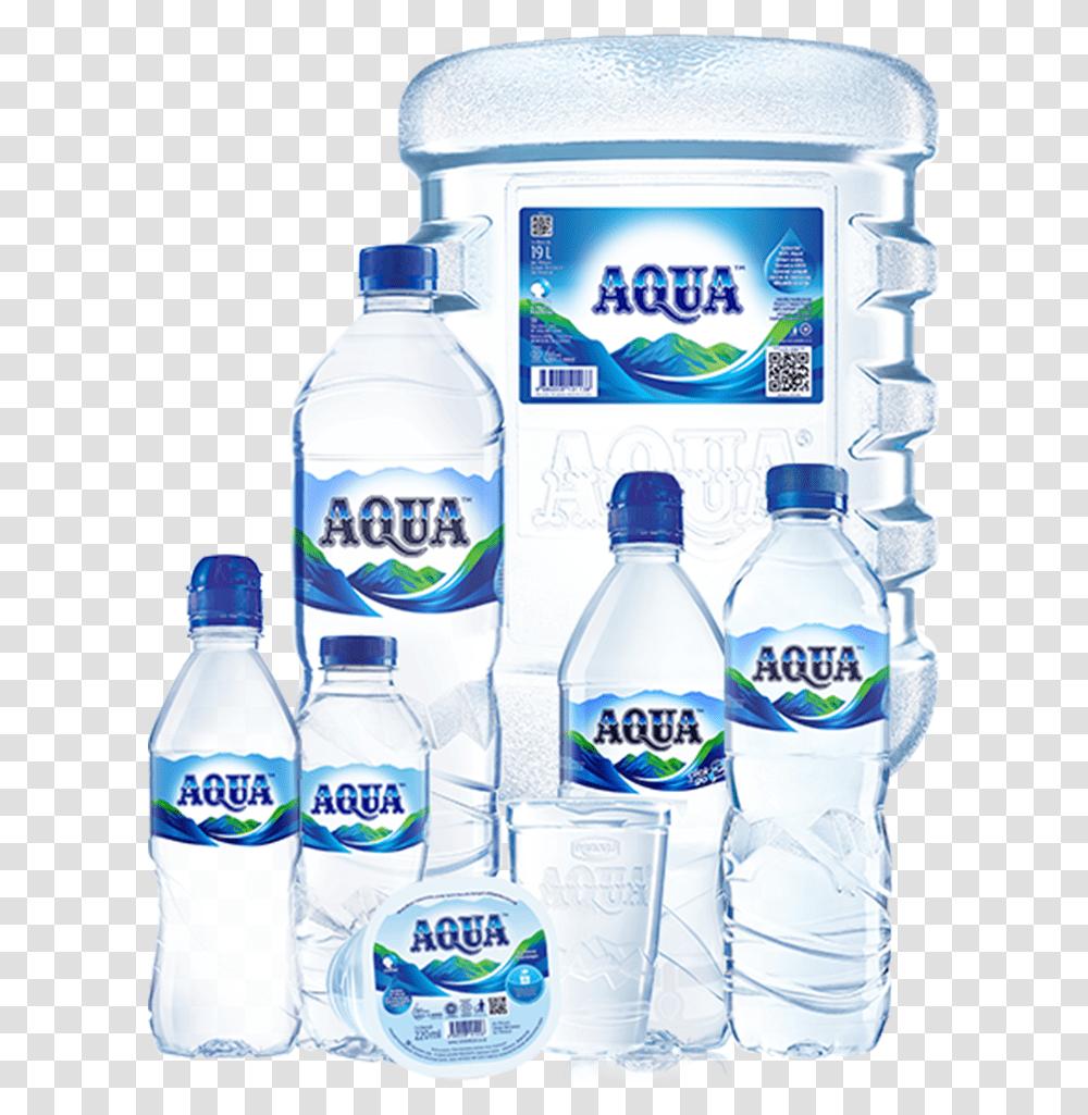 Aqua, Mineral Water, Beverage, Water Bottle, Drink Transparent Png