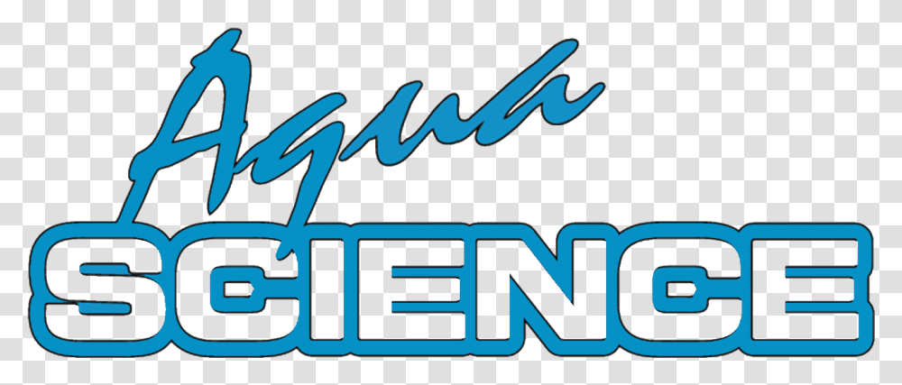 Aqua Science Logo, Label, Word, Handwriting Transparent Png