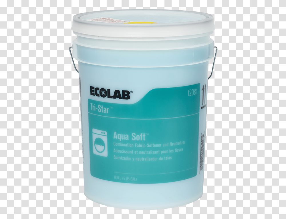Aqua Soft Tri Star Aqua Soft 5 Gallons, Paint Container, Bucket, Milk, Beverage Transparent Png