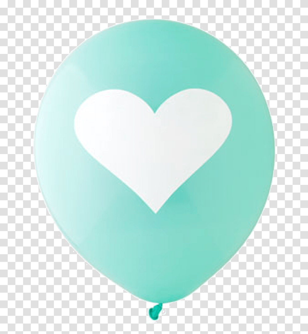 Aqua White Heart Balloons Bonjour Transparent Png