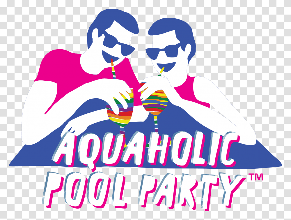 Aquaholic Pool Party Sg Graphic Design, Advertisement, Poster, Flyer, Paper Transparent Png