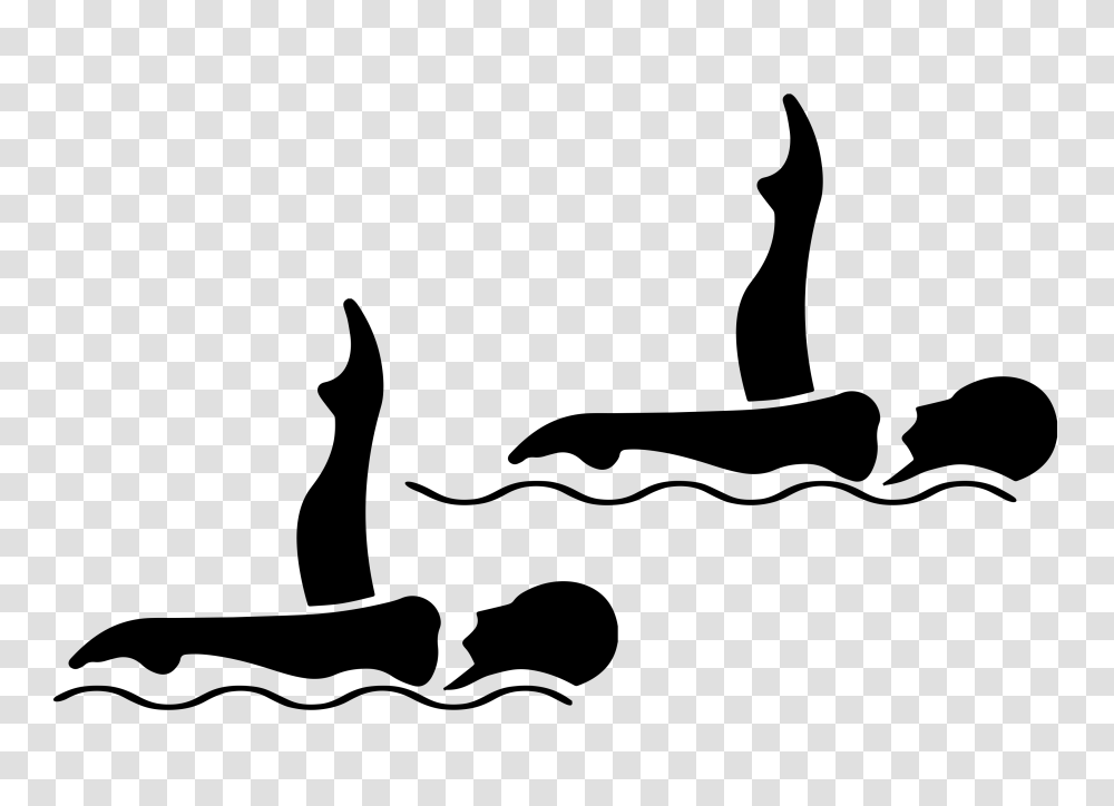 Aqualina Synchronised Swimming Club, Cross, Stencil Transparent Png