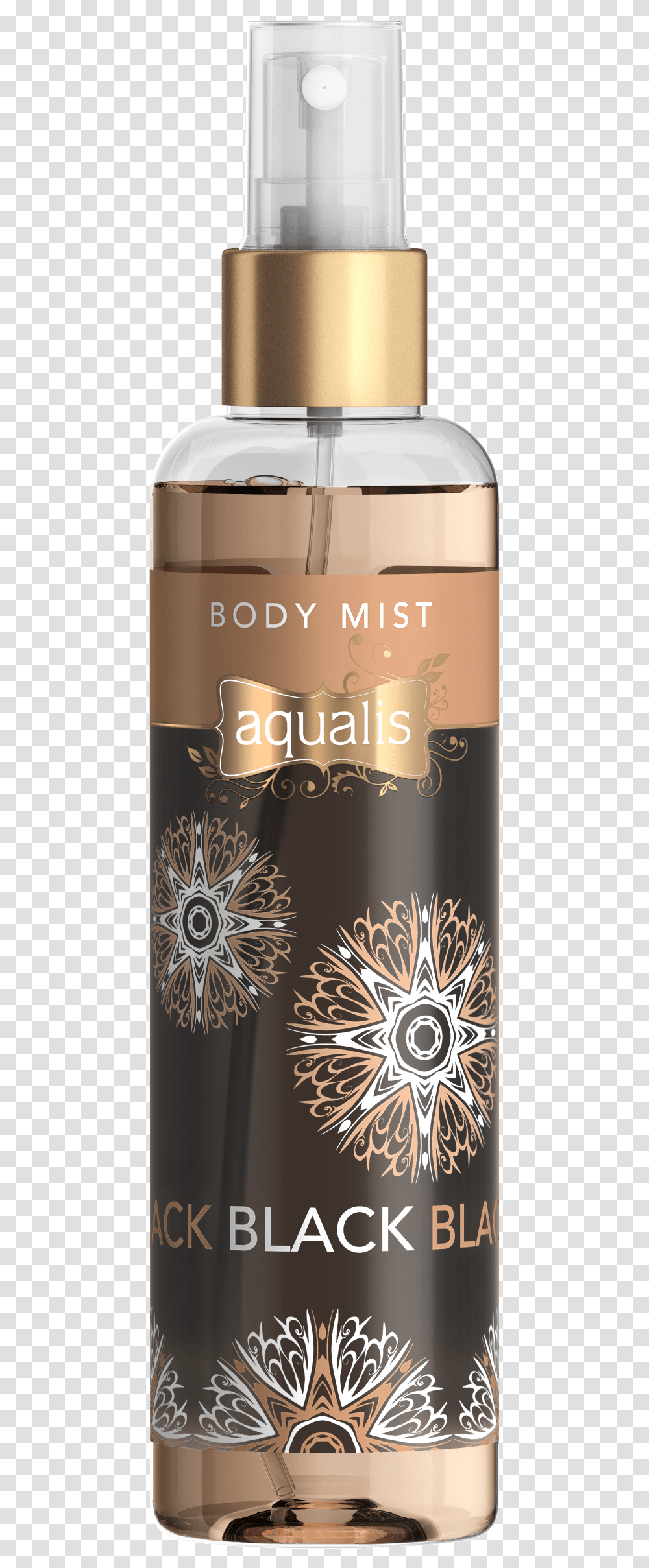 Aqualis Body Mist, Label, Bottle, Beverage Transparent Png