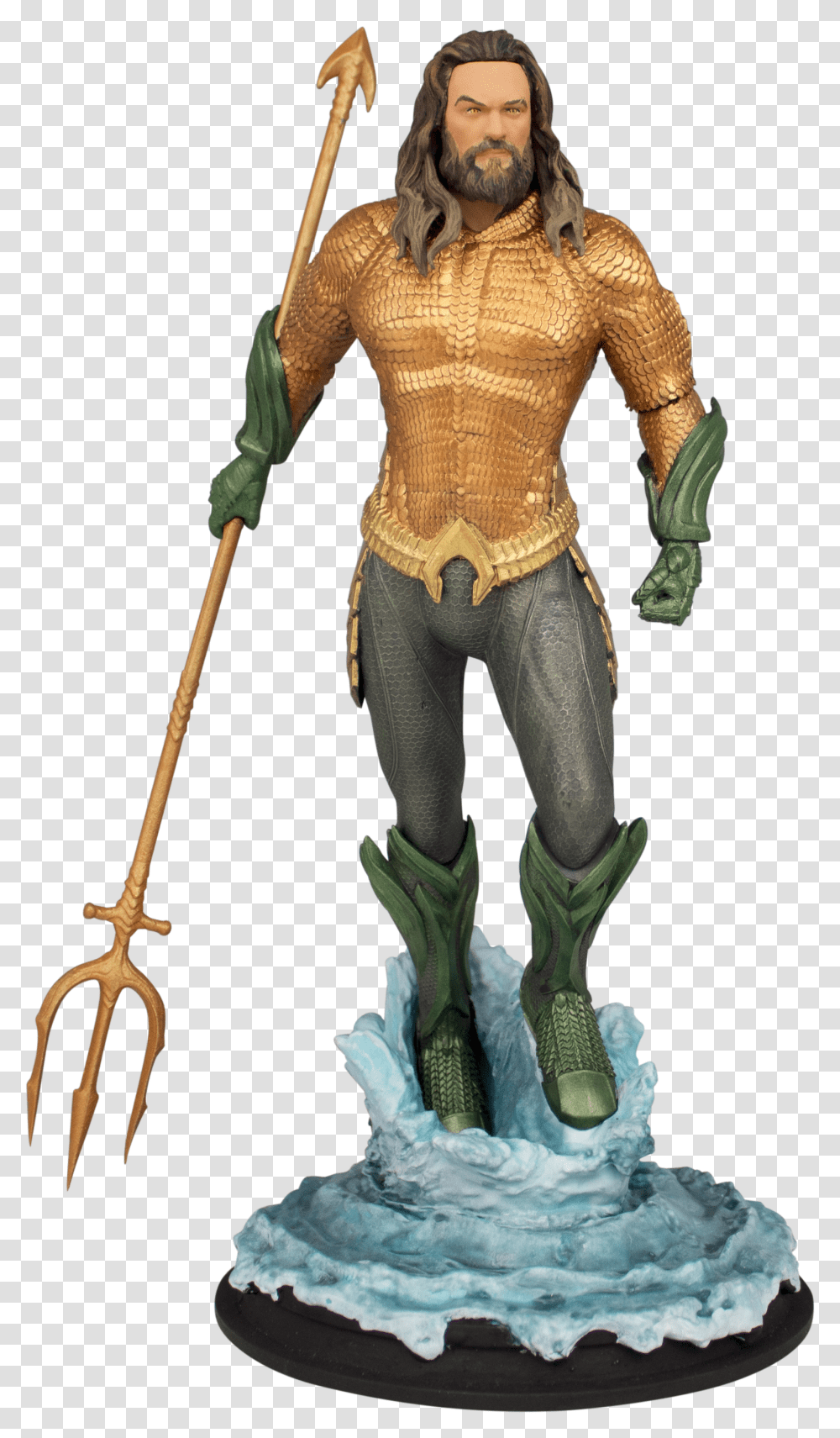 Aquaman, Figurine, Bronze, Person, Human Transparent Png