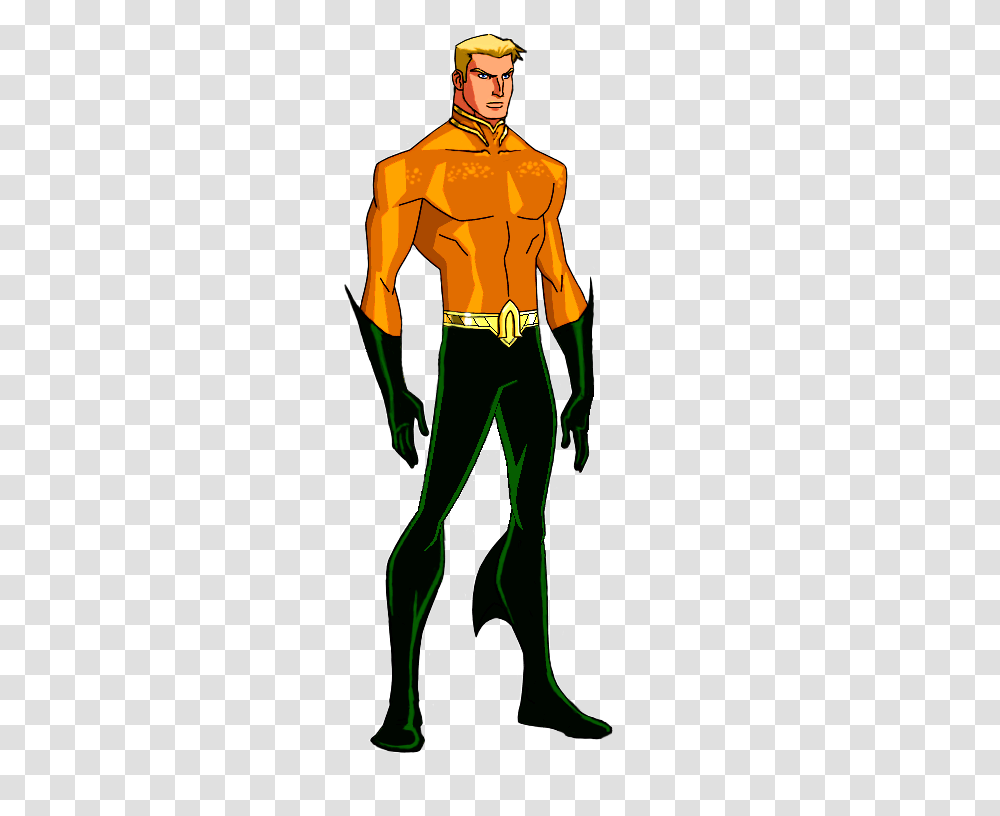 Aquaman Justice League Batman Animation Aquaman Animated, Clothing, Person, Pants, Sleeve Transparent Png