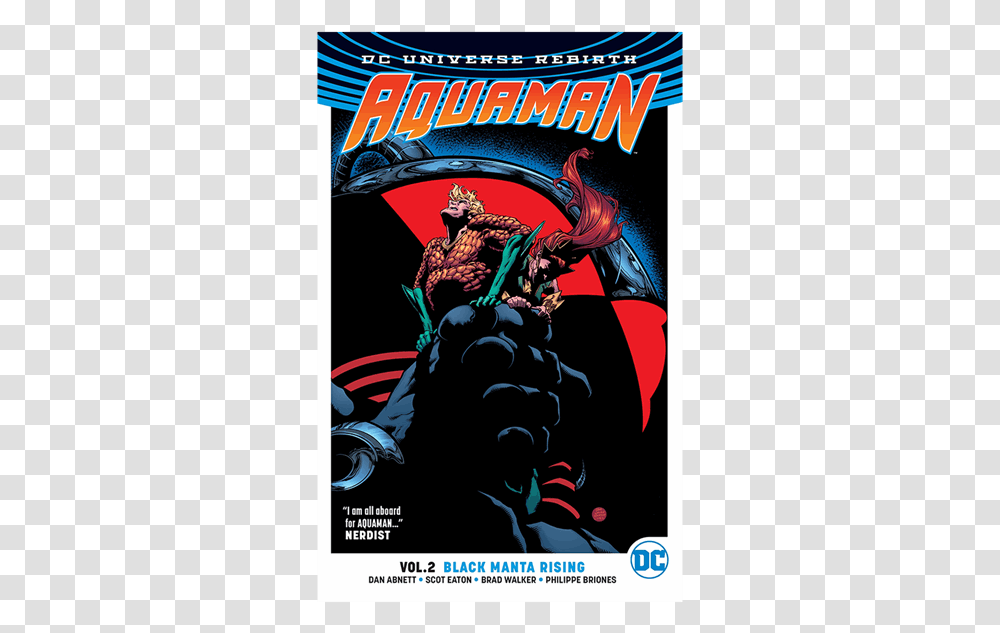 Aquaman Vol 2 Black Manta Rising, Batman, Poster, Advertisement, Hand Transparent Png