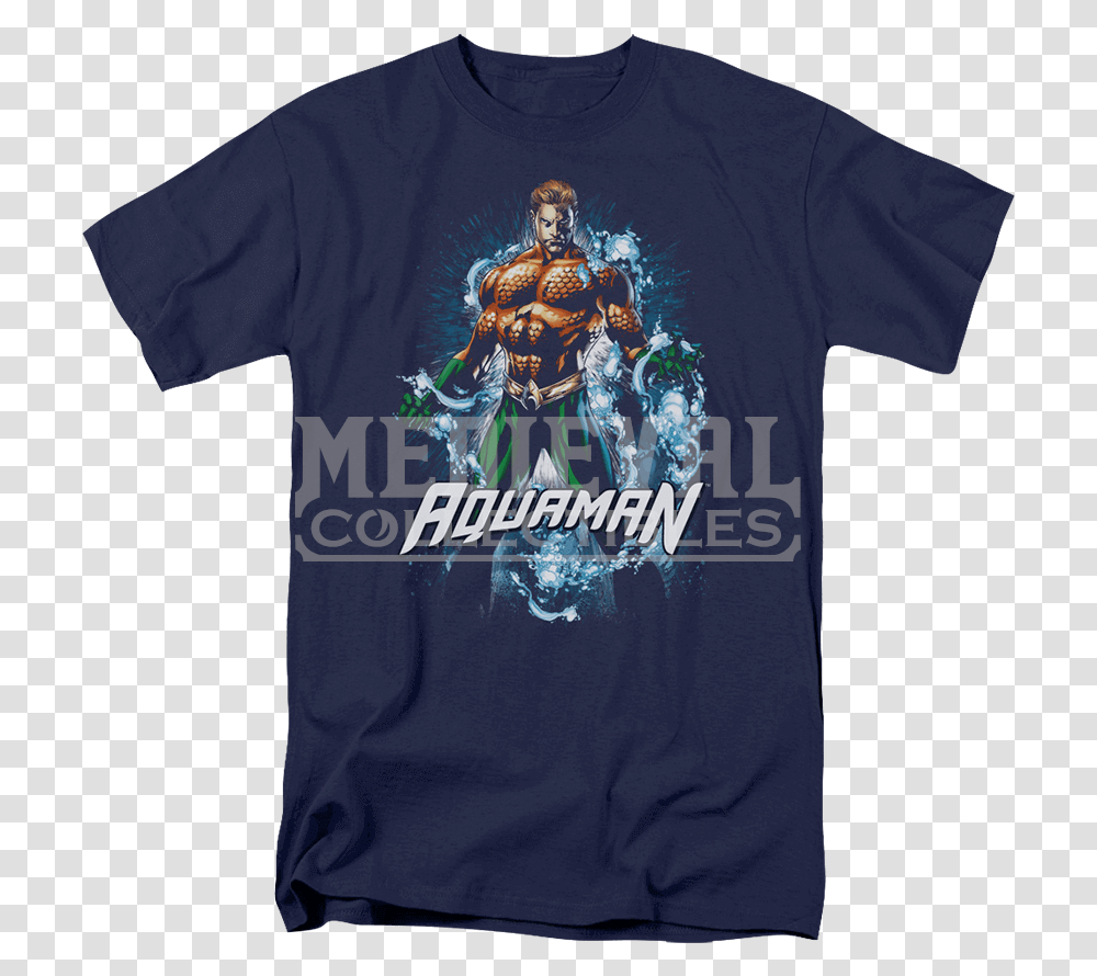 Aquaman Water Power T If You Don T Like This Flag, Clothing, Apparel, T-Shirt, Person Transparent Png