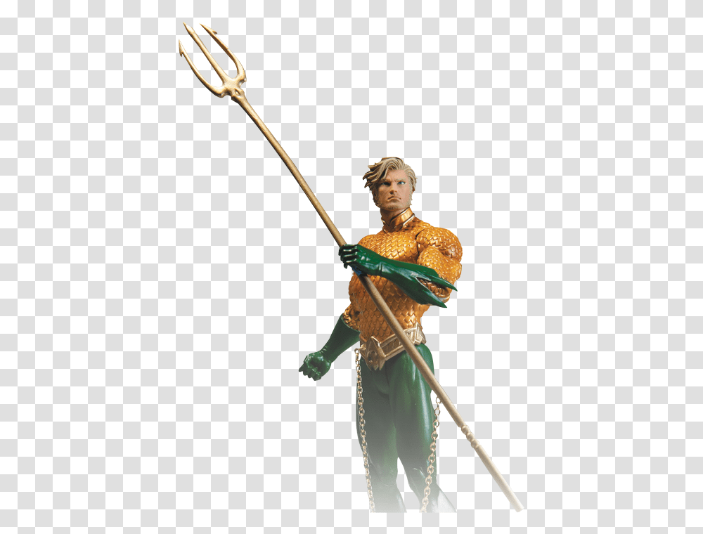 Aquaman Weapon Justice League Aquaman Spear, Person, Human, Bow, Weaponry Transparent Png