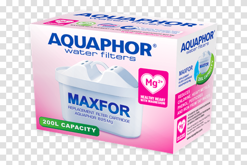 Aquaphor B25 Mg Maxfor Water Jug Replacement Filter Aquaphor Filter, First Aid, Bandage, Box Transparent Png