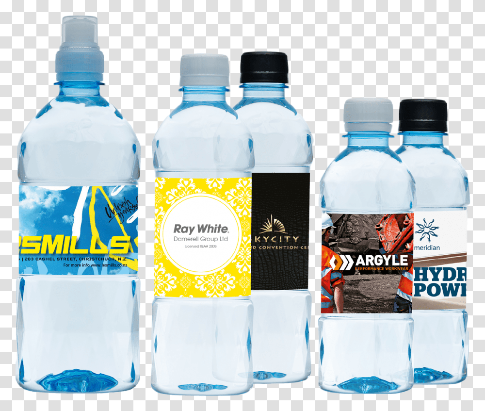 Aquaplus Bottles Different Water Bottle Sizes, Person, Human, Beverage, Drink Transparent Png