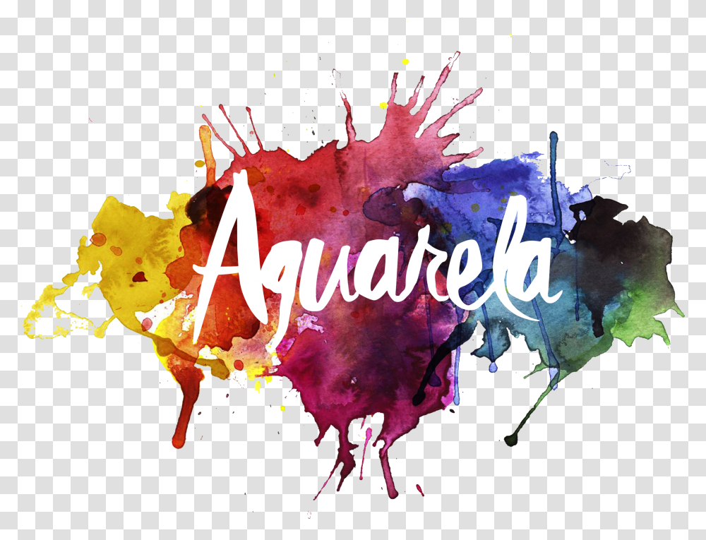Aquarela Background Paint Splash Transparent Png