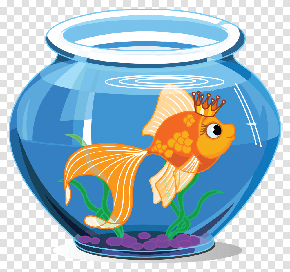 Aquarium, Furniture, Goldfish, Animal Transparent Png