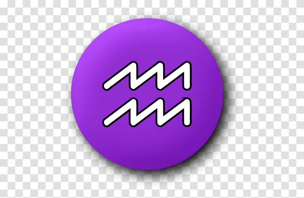 Aquarius Purple Symbol Free Svg Aquarius, Sphere, Logo, Trademark, Word Transparent Png