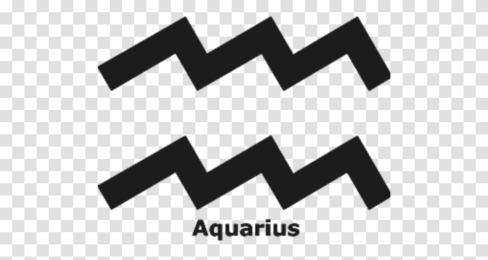 Aquarius Sign No Background, Cross, Stencil Transparent Png
