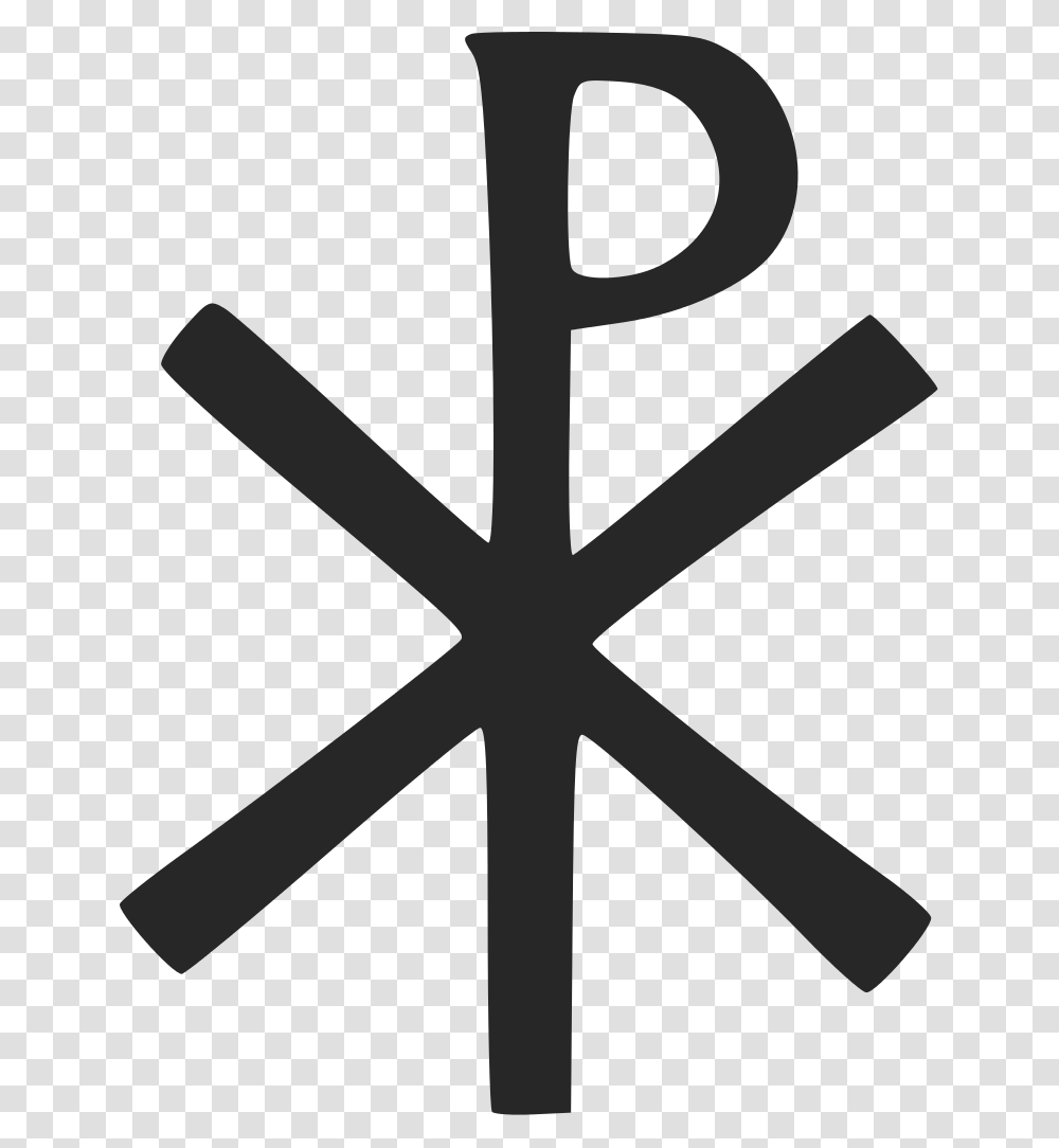 Aquarius Symbol Chi Rho, Cross, Emblem, Logo Transparent Png