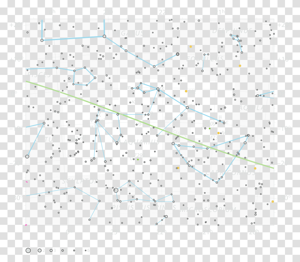 Aquarius The Water Bearer Constellation Theskylivecom Map, Plot, Diagram, Plan, Text Transparent Png
