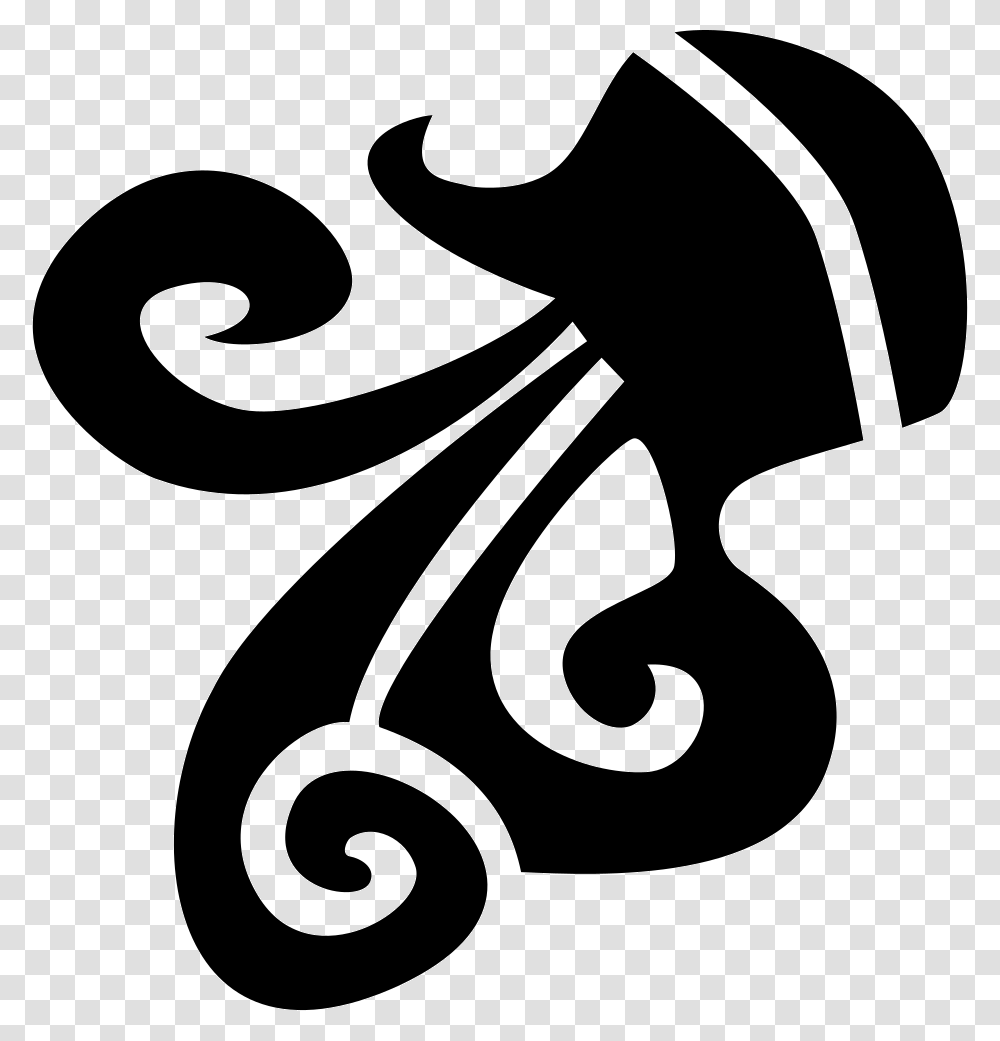 Aquarius, Zodiac, Axe, Tool, Stencil Transparent Png