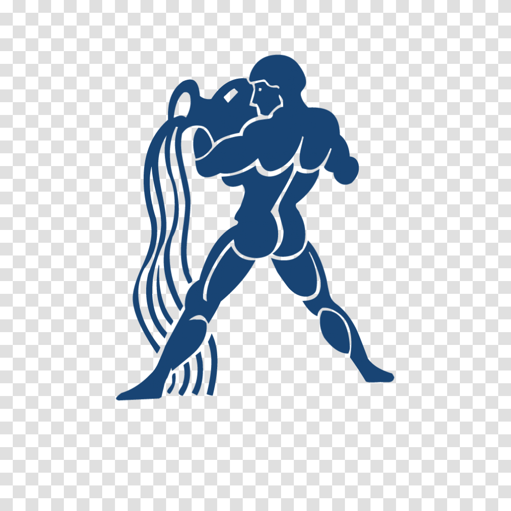 Aquarius, Zodiac, Silhouette, Stencil Transparent Png