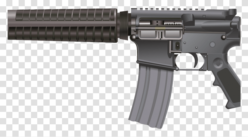 Ar 15 Clipart Ar 15, Gun, Weapon, Weaponry, Rifle Transparent Png