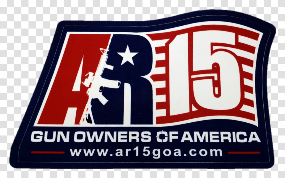 Ar 15 Gun Owners Of America, Sign, Word Transparent Png