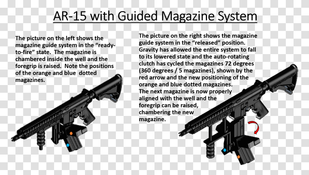 Ar 15 Multiple Magazine, Weapon, Weaponry, Gun, Handgun Transparent Png