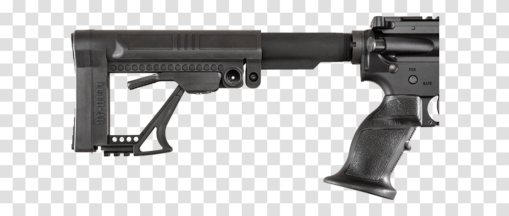 Ar Butt Stock, Gun, Weapon, Weaponry, Handgun Transparent Png