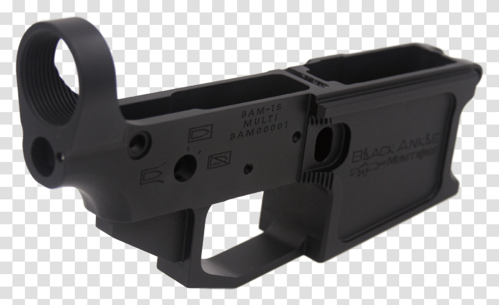 Ar Lower Receiver, Weapon, Weaponry, Handgun, Camera Transparent Png