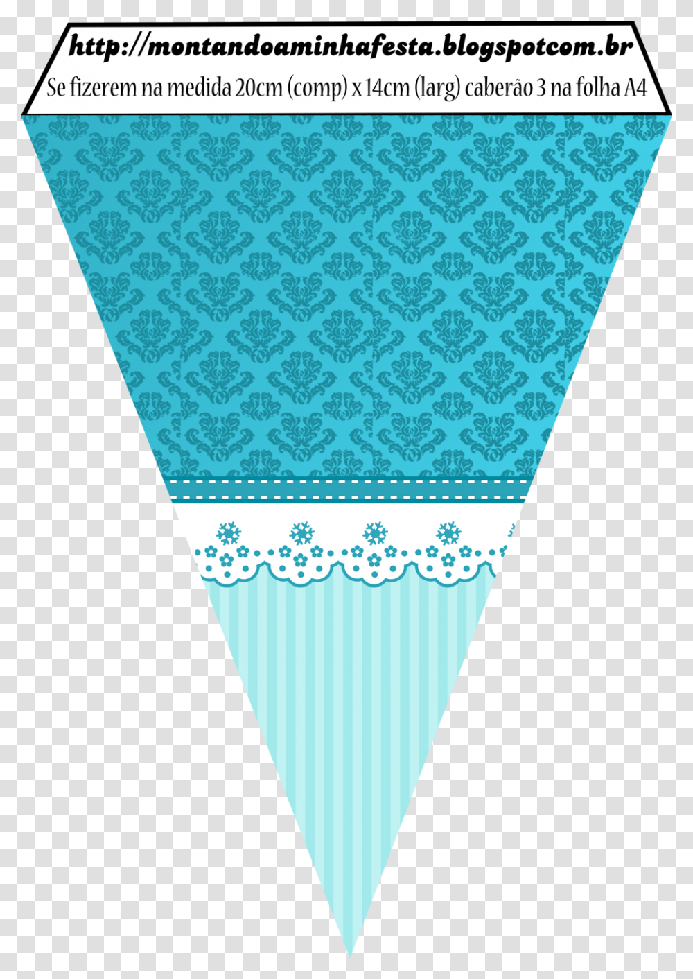 Arabesco Azul Tiffany Bandeirola Toy Story Para Imprimir, Lace, Rug, Pattern Transparent Png