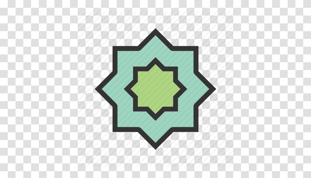 Arabic Culture Islamic Mosque Pattern Star Traditional Icon, Rug, Floral Design Transparent Png