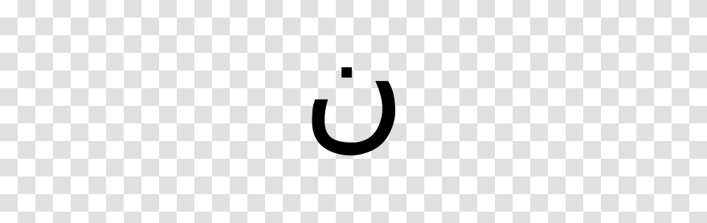 Arabic Letter Noon Isolated Form Smiley Face Unicode Character U, Gray, World Of Warcraft Transparent Png