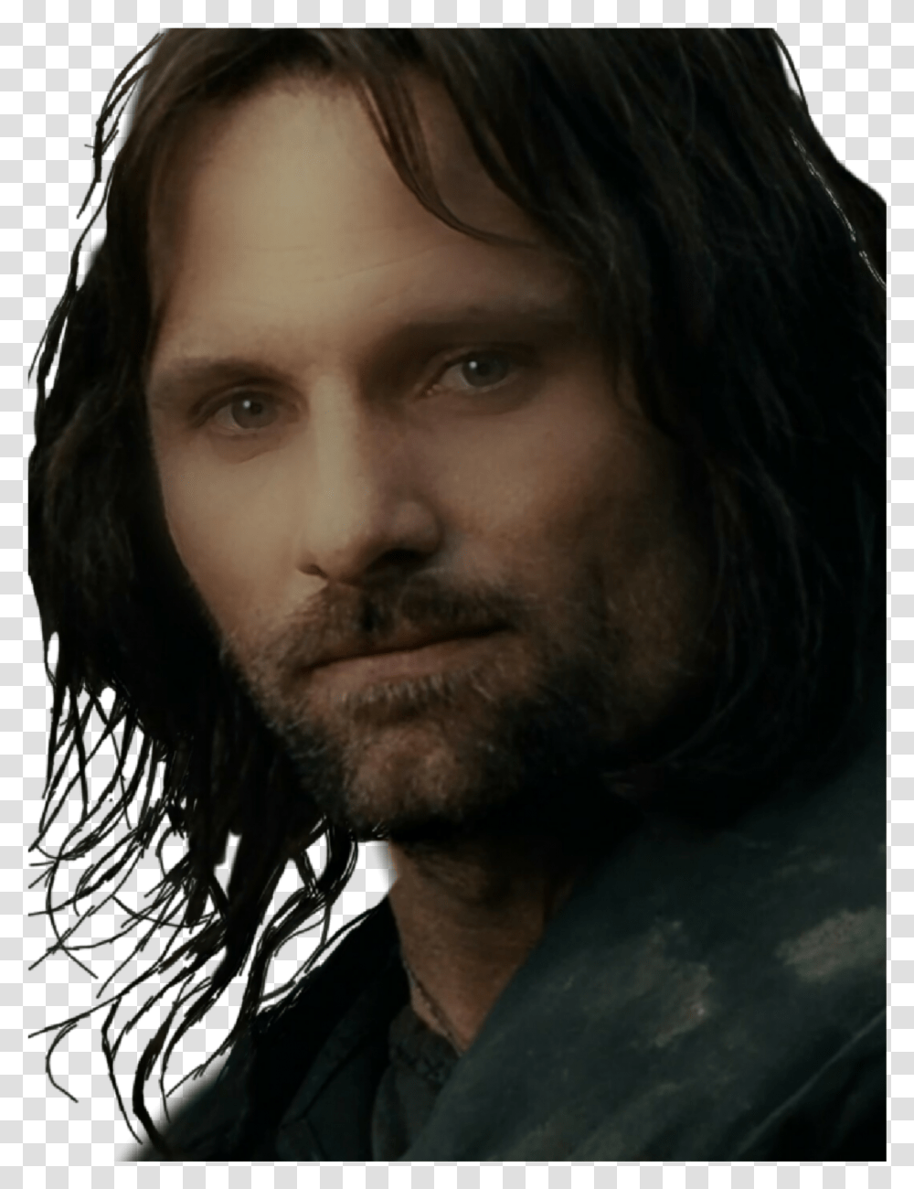 Aragorn Lotr Lordoftherings Portrait Photography, Face, Person, Human, Beard Transparent Png