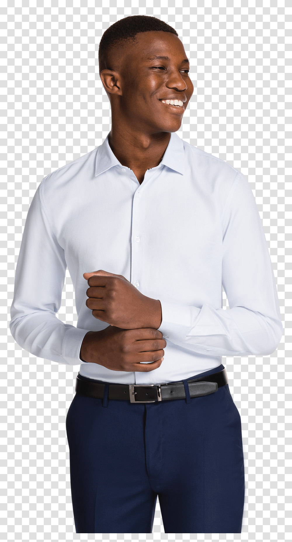 Aramac Slim Dress Shirt Gentleman Transparent Png
