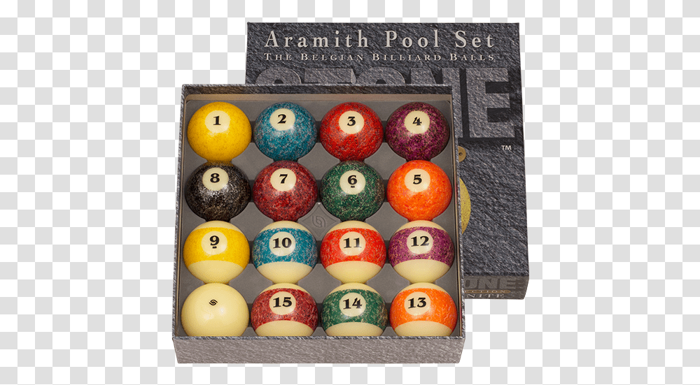 Aramith Tournament Belgian Billiard Ball Set Duramith, Sphere, Orange, Bead, Accessories Transparent Png