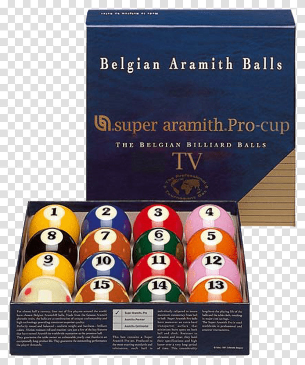 Aramith Tv Pro Pool Ball Super Aramith Pro Cup Tv, Flyer, Poster, Advertisement, Room Transparent Png