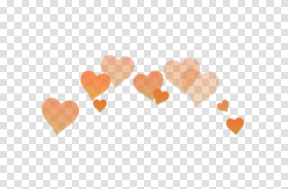 Arancione Orange Heart Overlay Edit Tumblr, Stain, Food, Footprint Transparent Png