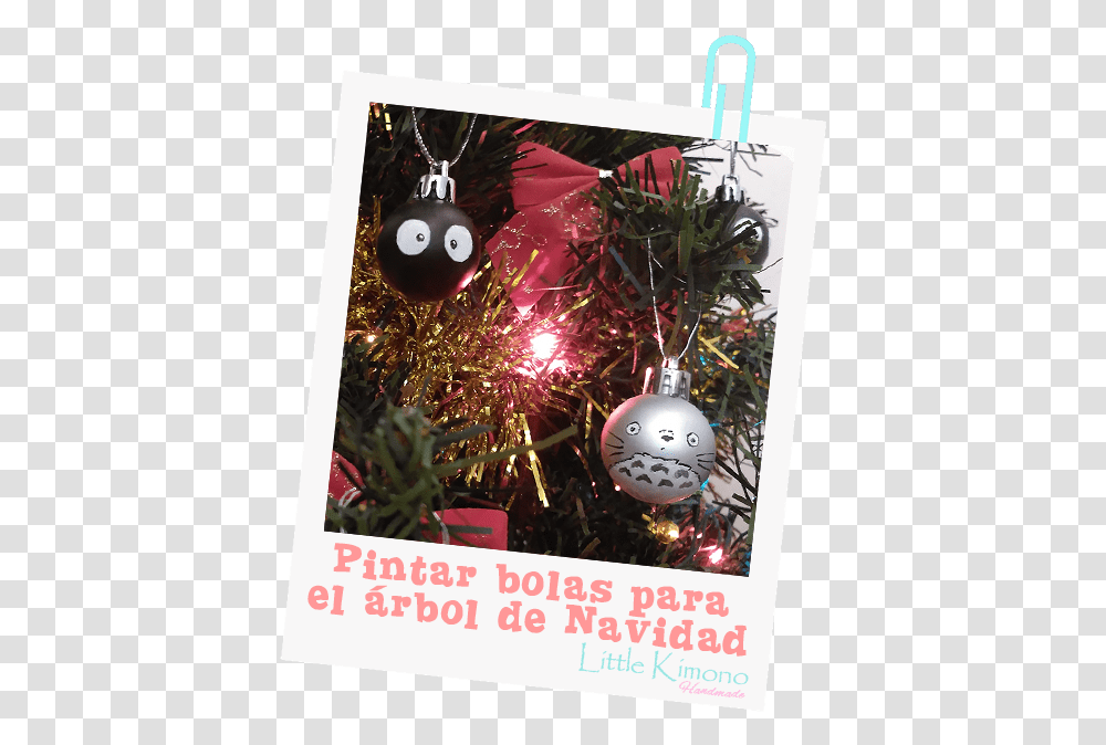 Arbol De Navidad Totoro, Ornament, Tree, Plant, Christmas Tree Transparent Png