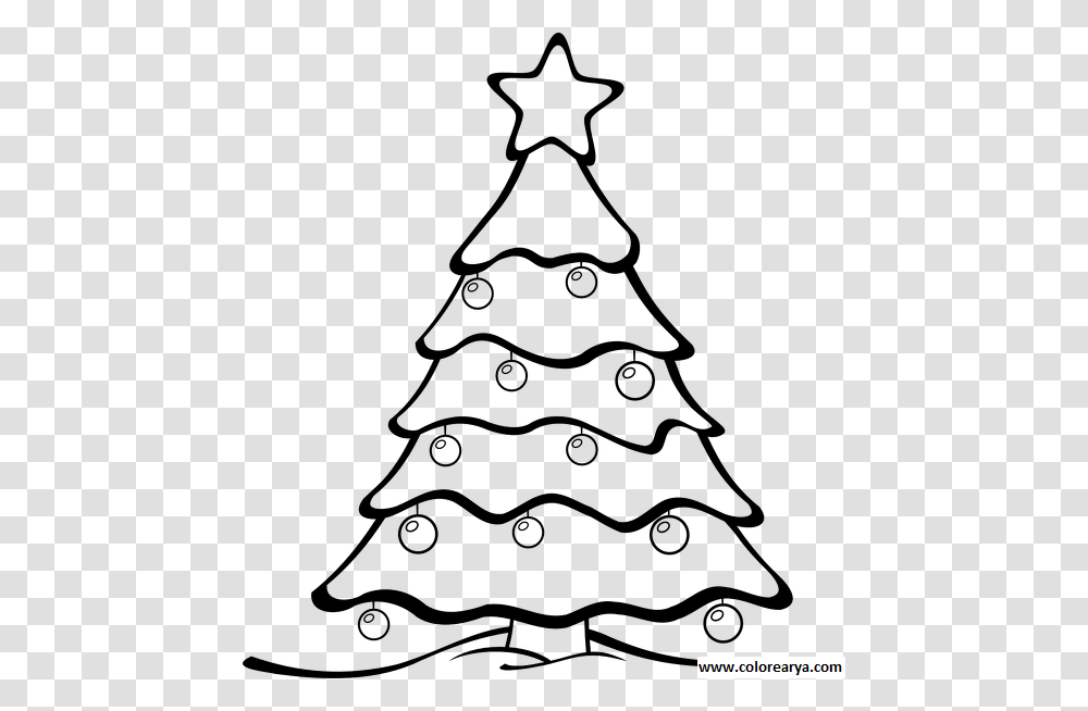 Arbol Navidad Para Colorear Christmas Card Clipart Black And White, Gray, World Of Warcraft Transparent Png