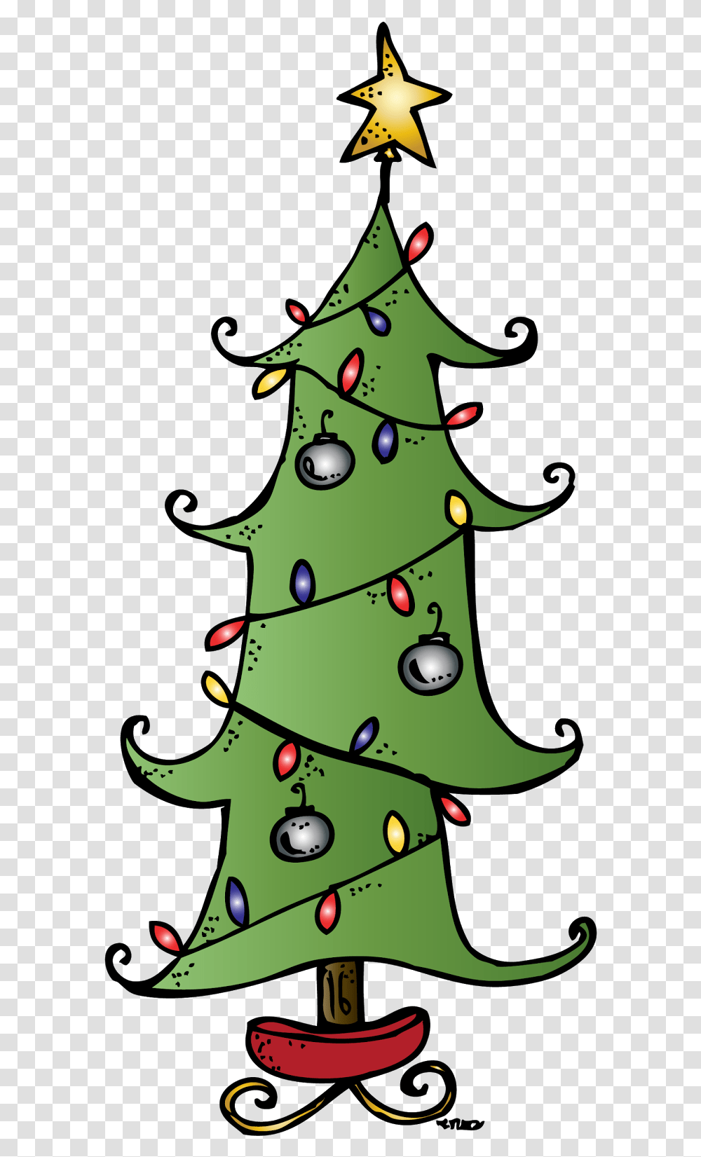 Arbolito De Navidad Letra Y Musica Del Villancico Melonheadz Clipart Christmas Tree, Plant, Ornament, Star Symbol Transparent Png