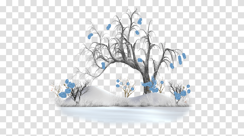 Arbretubespng Snow, Nature, Outdoors, Ice, Plant Transparent Png