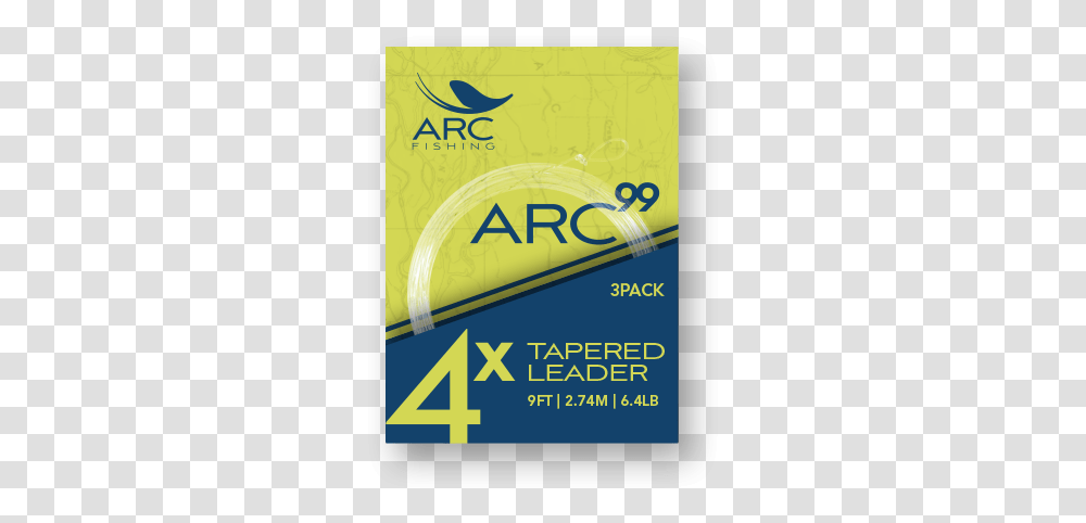 Arc Fishing Arc99 Knotless Leaders Horizontal, Advertisement, Poster, Text, Flyer Transparent Png