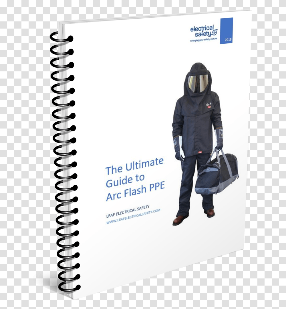 Arc Flash Ppe Book Cover, Apparel, Person, Human Transparent Png