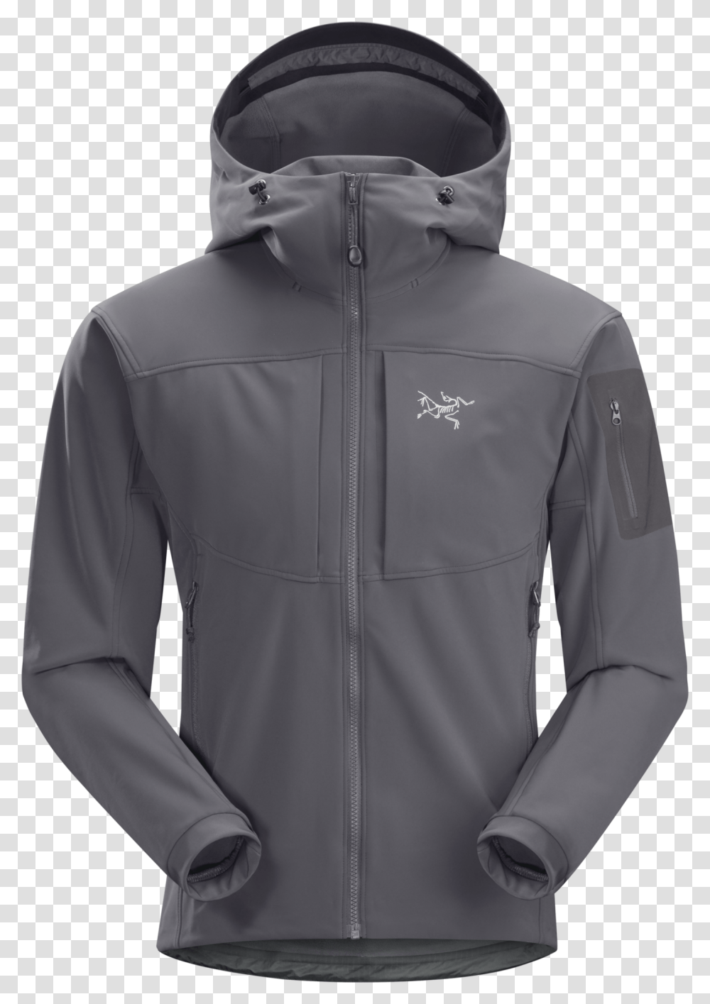 Arc Teryx Gamma Mx Hoody Grey, Apparel, Jacket, Coat Transparent Png