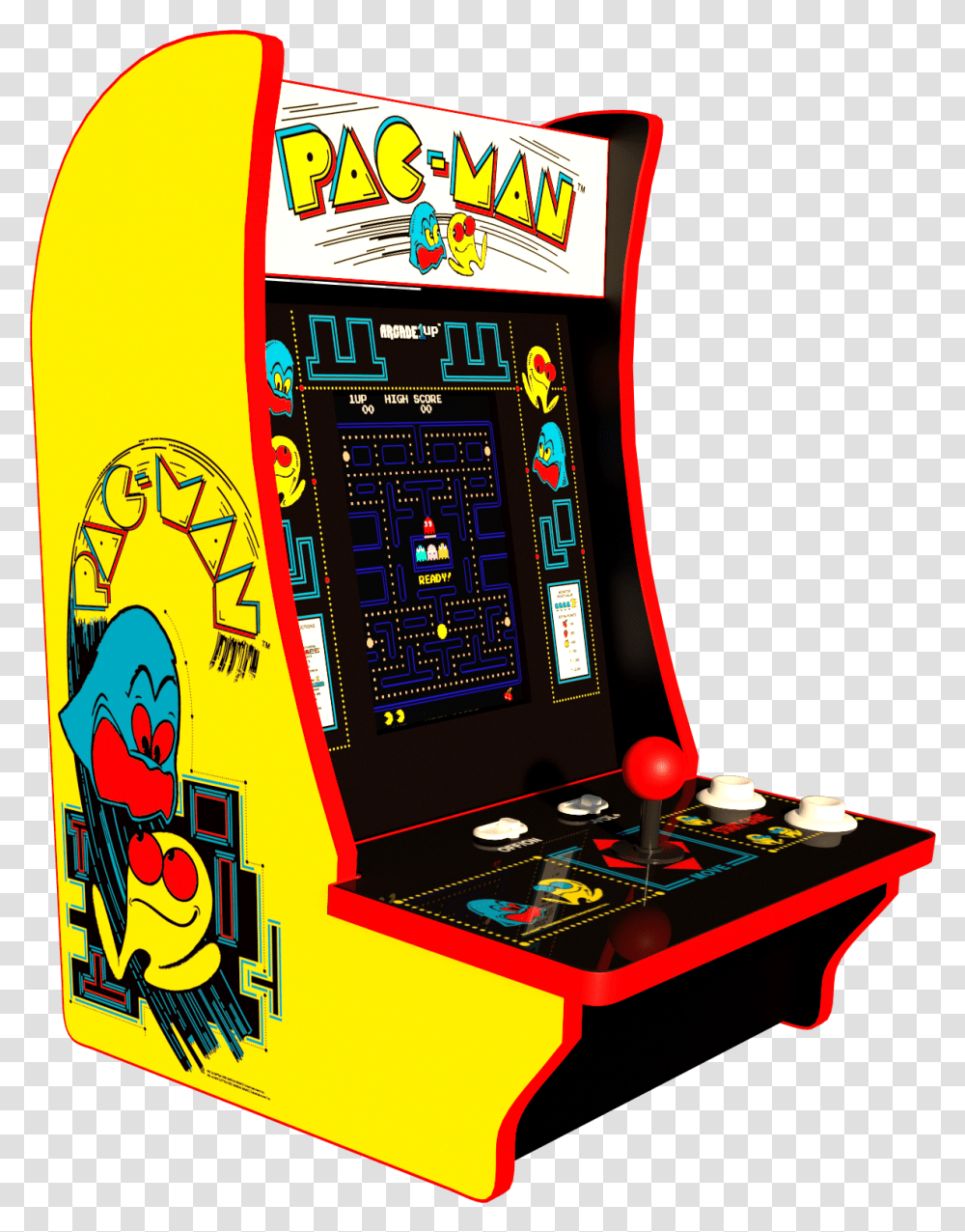 Arcade 1up Pac Man, Arcade Game Machine, Flyer, Poster, Paper Transparent Png