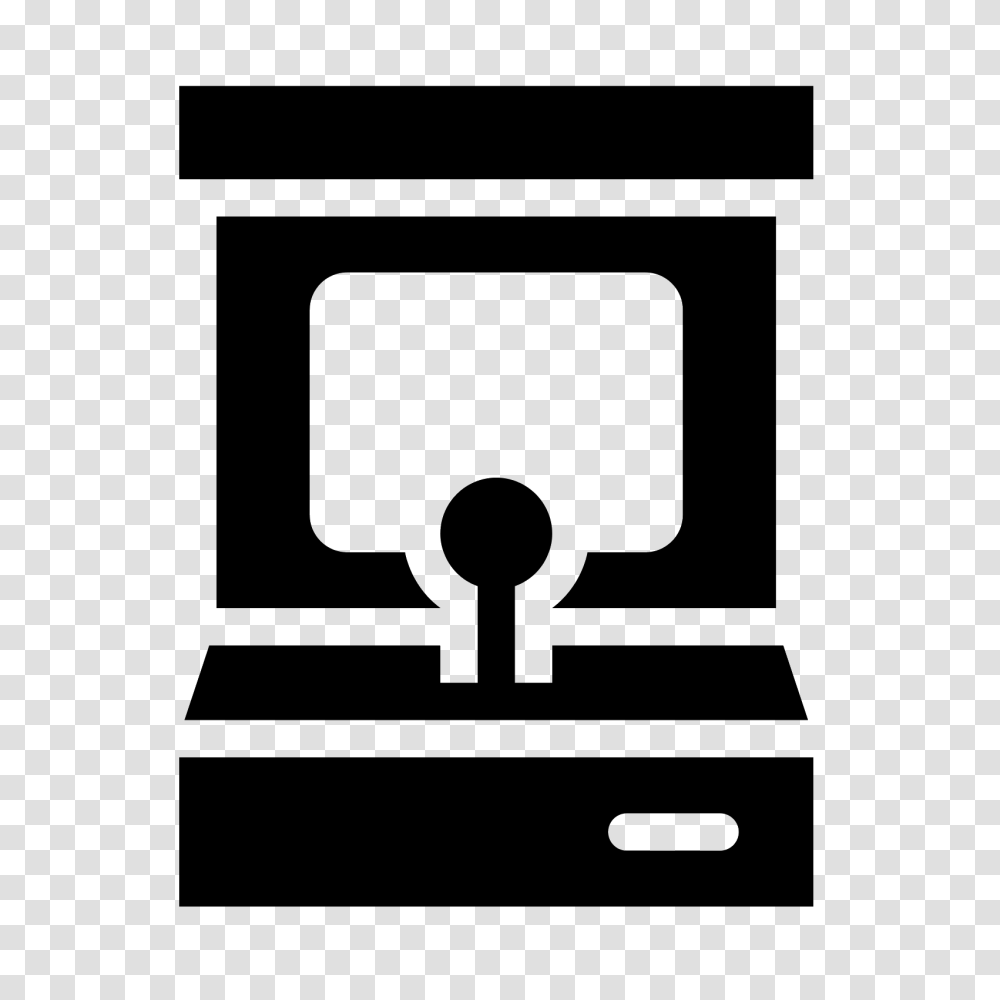 Arcade Cabinet Filled Icon, Gray, World Of Warcraft Transparent Png