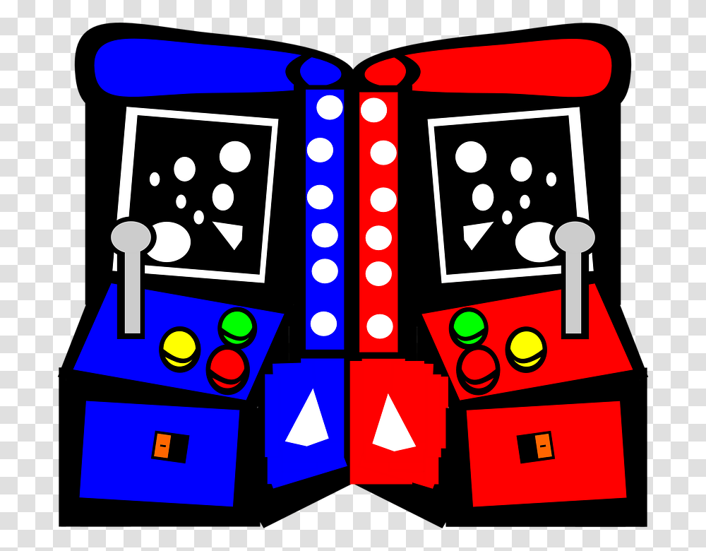 Arcade Clipart, Arcade Game Machine, Pac Man, Scoreboard Transparent Png